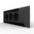 Priza tripla cu blank Livolo cu rama din sticla 6/7 module - standard Italian SmartElectro IntelligentHouse