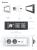 Priza Tripla cu Blank Livolo cu Rama din Sticla 2 Prize Schuko+TV/internet, Standard Italian - Serie Noua SmartElectro IntelligentHouse