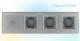 Intrerupator simplu + Priza tripla LIVOLO cu touch din sticla SmartElectro IntelligentHouse