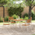 Masă de dining exterior 90x90x74.5 cm din lemn masiv de acacia GartenMobel Dekor