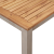 Masă de dining pentru exterior 200x90x74.5 cm din lemn masiv de acacia GartenMobel Dekor