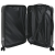 Set de valize 3 piese Carcasă tare Gri închis 20'' 24'' 28'' ABS GartenMobel Dekor