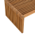 Masa laterală de grădină 90x49.7x36 cm Lemn solid de tec GartenMobel Dekor