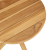 Masă de grădină Ø40x41 cm Lemn Solid de Tec GartenMobel Dekor