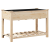 Jardiniere cu Raft 115x59x76 cm Lemn Solid de Brad GartenMobel Dekor