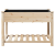 Jardiniere cu Raft 115x59x76 cm Lemn Solid de Brad GartenMobel Dekor