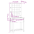 Ghiveci de grădină cu trellis și raft 71x37x152 cm din lemn de pin GartenMobel Dekor