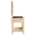 Jardiniere cu trellis și raft 115x59x152 cm Lemn solid de brad GartenMobel Dekor