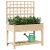 Jardiniere cu trellis și raft 115x59x152 cm Lemn solid de brad GartenMobel Dekor