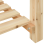 Jardiniere  cu raft 60x60x76 cm din lemn masiv de pin GartenMobel Dekor