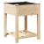 Jardiniere  cu raft 60x60x76 cm din lemn masiv de pin GartenMobel Dekor