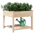 Jardinieră  cu raft 90x90x76 cm Lemn masiv de pin GartenMobel Dekor