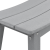 Taburete 2 buc Gri deschis HDPE GartenMobel Dekor