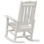 Scaun balansoar alb 70x92x108 cm HDPE GartenMobel Dekor