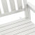 Scaun balansoar alb 70x92x108 cm HDPE GartenMobel Dekor