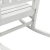 Scaun balansoar alb 70x92x108 cm HDPE GartenMobel Dekor