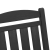 Scaun balansoar grădină Negru 70x92x108 cm HDPE GartenMobel Dekor