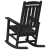 Scaun balansoar grădină Negru 70x92x108 cm HDPE GartenMobel Dekor