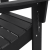 Scaun Adirondack pliabil Negru 74.5x80.5x90 cm HDPE GartenMobel Dekor