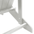 Scaun Adirondack Alb 74x82x91 cm HDPE GartenMobel Dekor