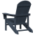 Scaun Adirondack Bleumarin 74x82x91 cm HDPE GartenMobel Dekor