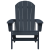 Scaun Adirondack Bleumarin 74x82x91 cm HDPE GartenMobel Dekor