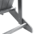 Scaun Adirondack gri deschis 74x82x91 cm HDPE GartenMobel Dekor