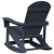 Scaun balansoar Adirondack bleumarin 73.5x92x90 cm HDPE GartenMobel Dekor