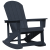 Scaun balansoar Adirondack bleumarin 73.5x92x90 cm HDPE GartenMobel Dekor