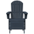 Scaun Adirondack cu suport pentru picioare bleumarin HDPE GartenMobel Dekor