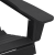 Scaun Adirondack cu suport pentru picioare Negru HDPE GartenMobel Dekor