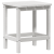 Masă laterală Adirondack Albă 38x38x45 cm HDPE GartenMobel Dekor