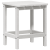 Masă laterală Adirondack Albă 38x38x45 cm HDPE GartenMobel Dekor
