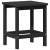 Masa laterală Adirondack Neagră 38x38x45 cm HDPE GartenMobel Dekor