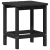 Masa laterală Adirondack Neagră 38x38x45 cm HDPE GartenMobel Dekor