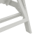 Șezlong Alb 53x162x98.5 cm HDPE GartenMobel Dekor