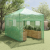 Seră tip tunel cu cadru pliabil Verde 410x280x315 cm Metal GartenMobel Dekor