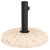 Bază pentru Parasol pentru Stâlpi de 37/42/52/58mm Beton Galben 20 kg GartenMobel Dekor