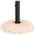 Bază pentru Parasol pentru Stâlpi de 37/42/52/58mm Beton Galben 20 kg GartenMobel Dekor
