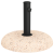 Bază pentru Parasol pentru Stâlpi de 37/42/52/58mm Beton Galben 20 kg GartenMobel Dekor