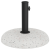 Baza pentru umbrele pentru stâlpi de 37/42/52/58 mm Beton alb 20 kg GartenMobel Dekor