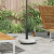Bază de Parasol cu Roți pentru Stâlpi de 37/42/52/58mm Gri Deschis Beton GartenMobel Dekor
