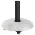 Bază de Parasol cu Roți pentru Stâlpi de 37/42/52/58mm Gri Deschis Beton GartenMobel Dekor