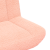 Scaun Accent Roz Baby Poliester, Oțel Standard Rotativ GartenMobel Dekor
