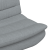 Scaun Rotativ Gri Deschis Țesătură Standard Ergonomic GartenMobel Dekor