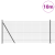 Set de Stâlpi de Gard Gri Set de 2 Gri Metal, PVC 10 x 1 m GartenMobel Dekor