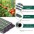 Set 25 araci/suport pentru rosii, castraveti, fasole, otel + PE, verde, 220x1.6 cm, Artool GartenVIP DiyLine