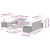 Set de Canapea de Grădină  8 Piese cu Perne Negru Ratan Poly Acacia, Canapea de Grădină  cu 2 Locuri și Perne Negru Ratan Poly, Set de Dining Grădină  3 Piese cu Perne Negru Ratan Poly Acacia GartenMobel Dekor