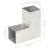Conectori de grindă, formă L, 4 buc, 81x81 mm, metal galvanizat GartenMobel Dekor