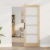 Ușă glisantă  cu set de hardware 'ORKDAL'Lemn solid și sticlă GartenMobel Dekor
